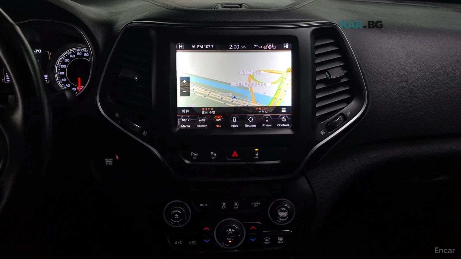 Jeep Cherokee * 2.4* Longitude High* AWD* КОЖА* ПОДГРЕВ* ПАНОРАМ, снимка 14 - Автомобили и джипове - 55134632