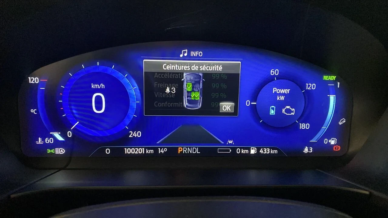 Ford Kuga 2.5 Duratec 225 PHEV LEATHER , снимка 12 - Автомобили и джипове - 56164072