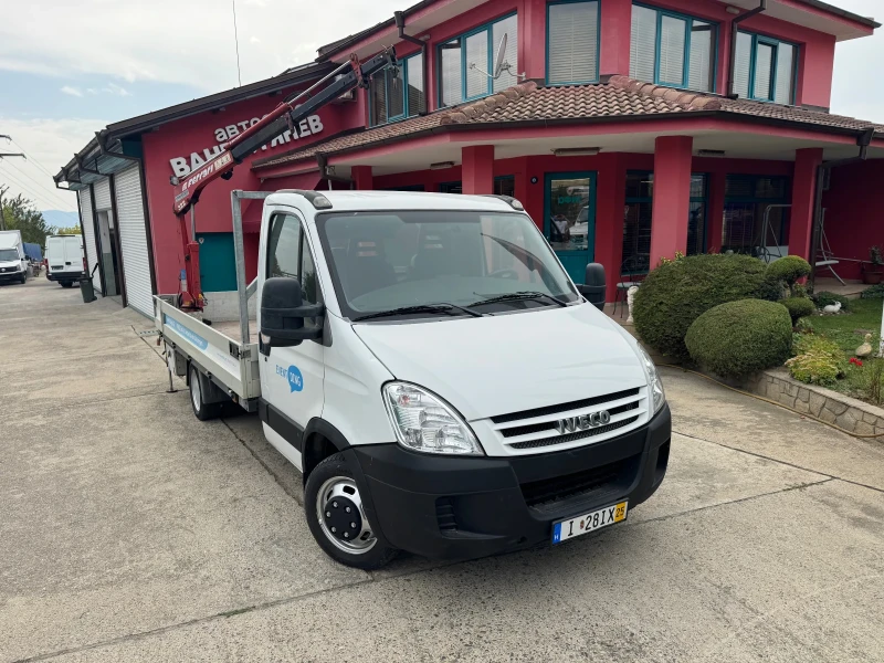 Iveco Daily 3.0HPI* 35C15* Кран Ferrari* 123.000 км, снимка 3 - Бусове и автобуси - 49492738