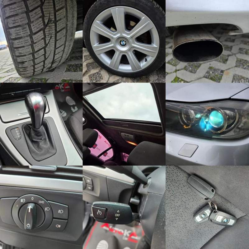 BMW 320 2.0D-163кс= АВТОМАТ= КСЕНОН= ШИБЕДАХ= ОБСЛУЖЕН, снимка 17 - Автомобили и джипове - 52776675