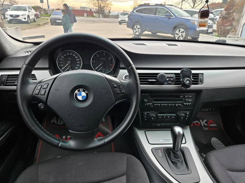 BMW 320 2.0D-163кс= АВТОМАТ= КСЕНОН= ШИБЕДАХ= ОБСЛУЖЕН, снимка 11 - Автомобили и джипове - 52776675