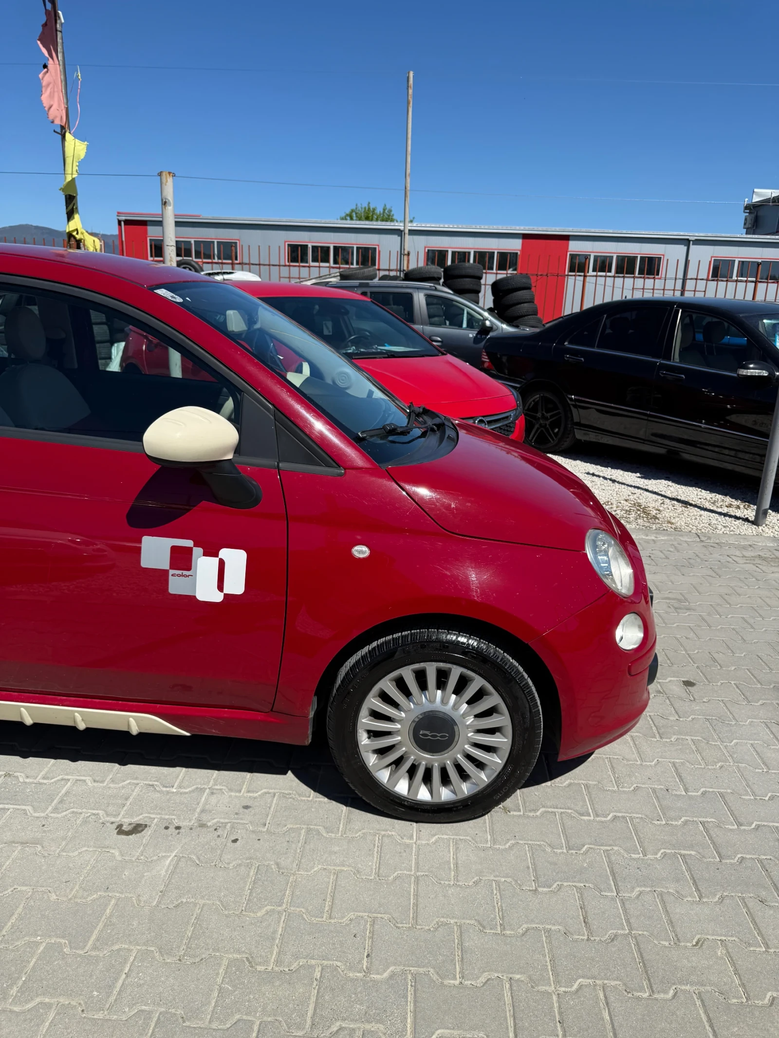 Fiat 500 1.2* Регистрирана* Обслужена* Топ* Реална*  - изображение 4