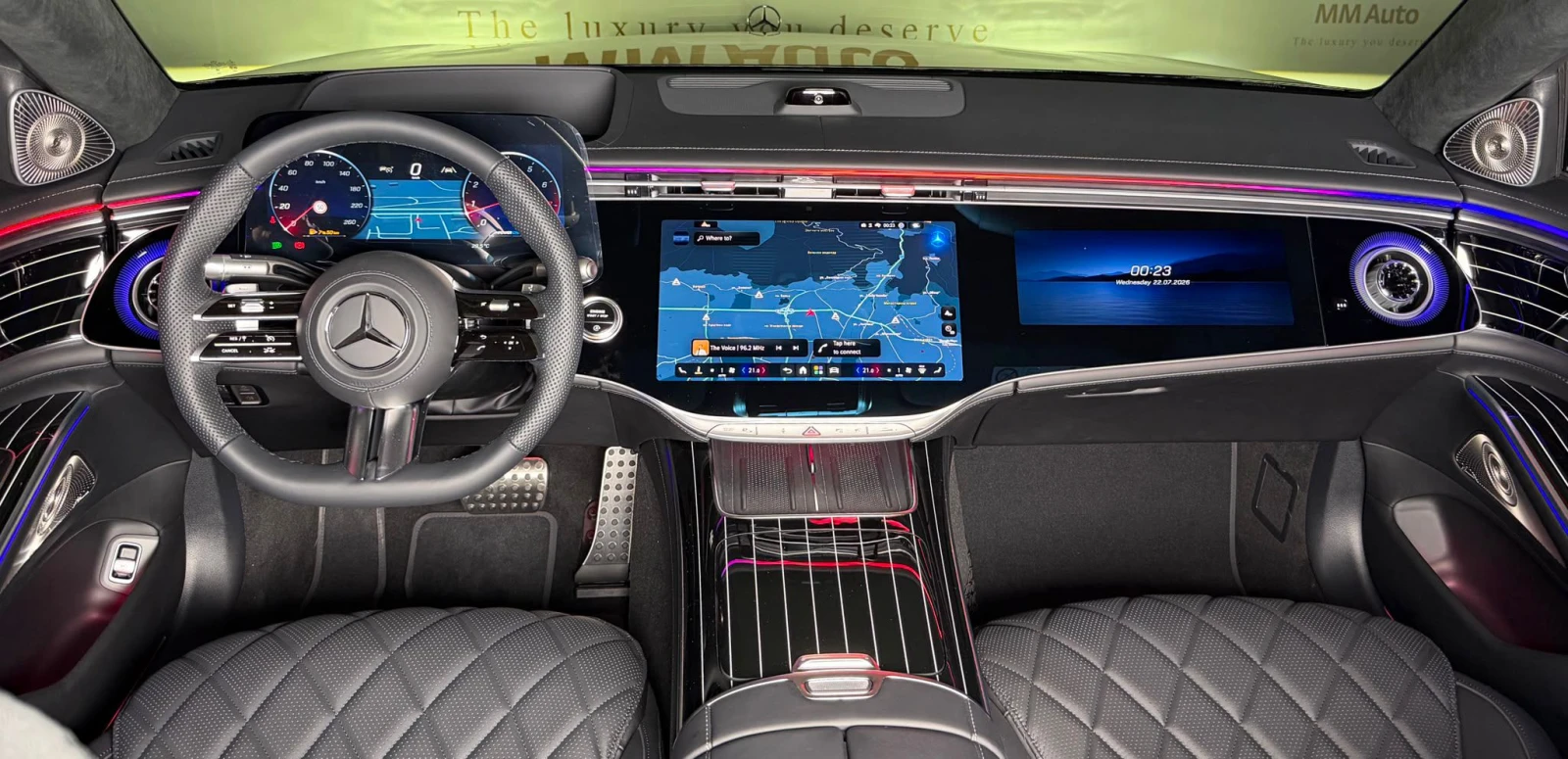 Mercedes-Benz S 580 AMG Line* 360 / Burmester High-End 4D, снимка 12 - Автомобили и джипове - 54144423