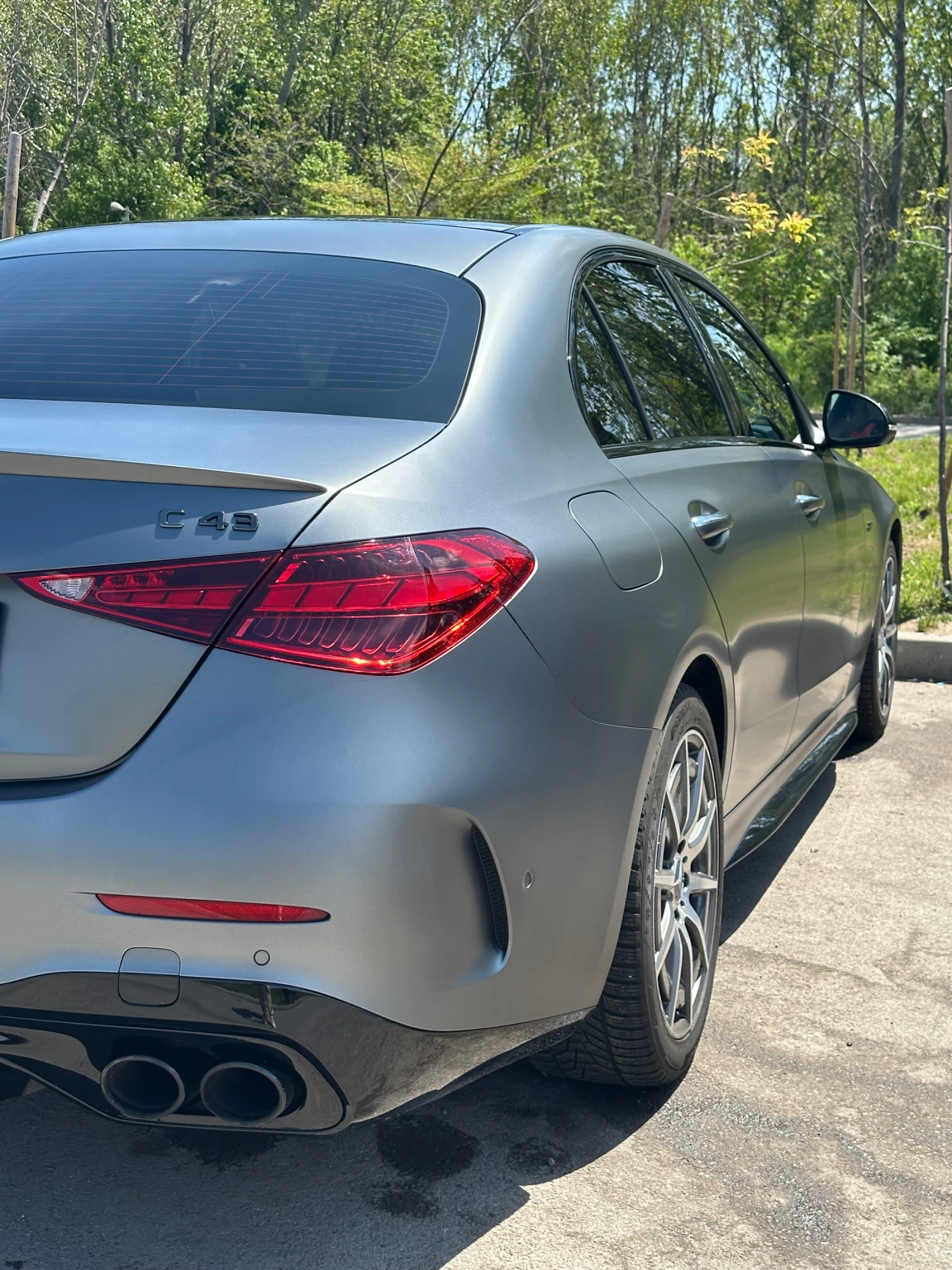 Mercedes-Benz C 43 AMG Magno Grey Night Pack, снимка 4 - Автомобили и джипове - 54496204