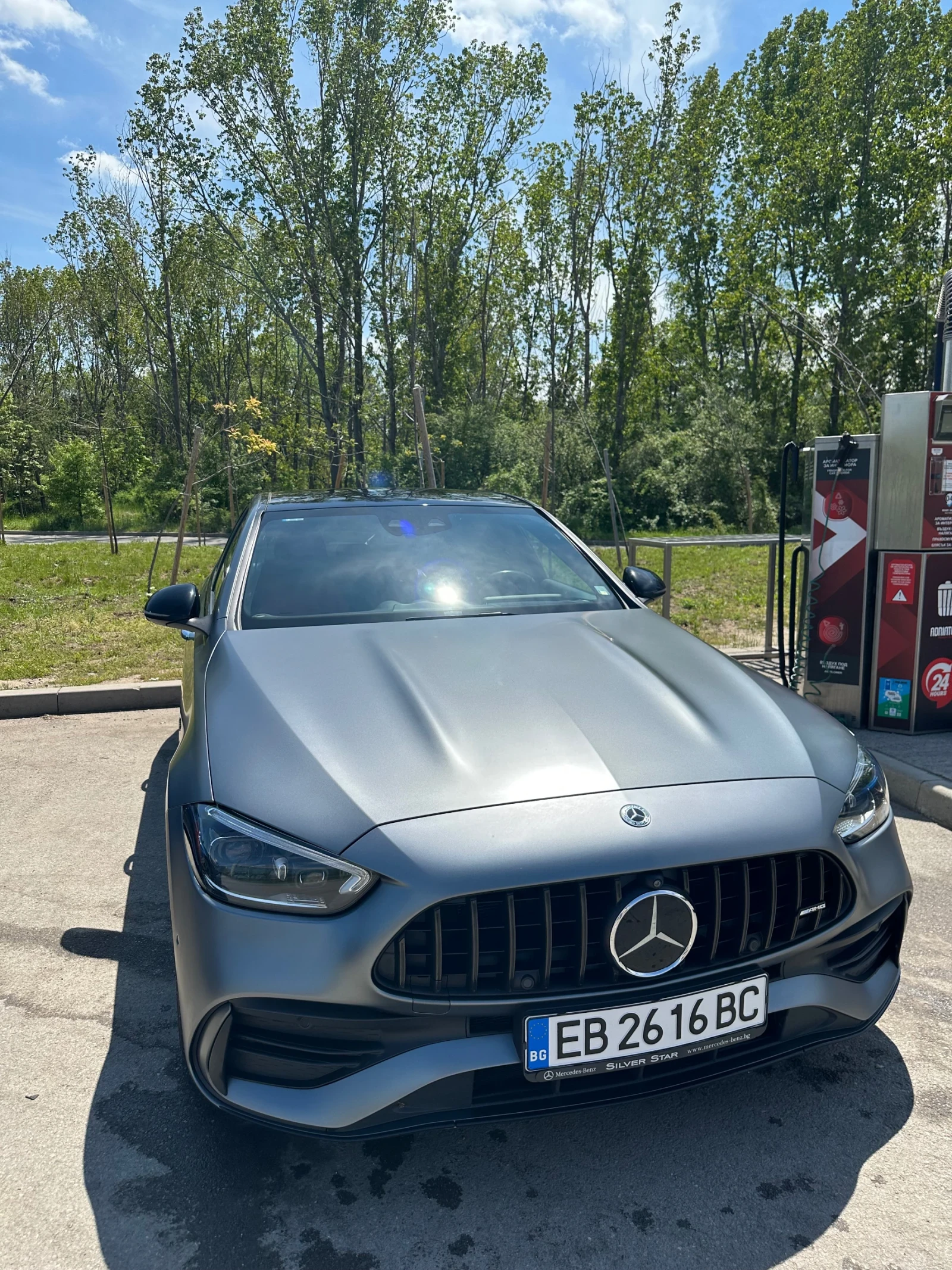 Mercedes-Benz C 43 AMG Magno Grey Night Pack, снимка 7 - Автомобили и джипове - 54496204