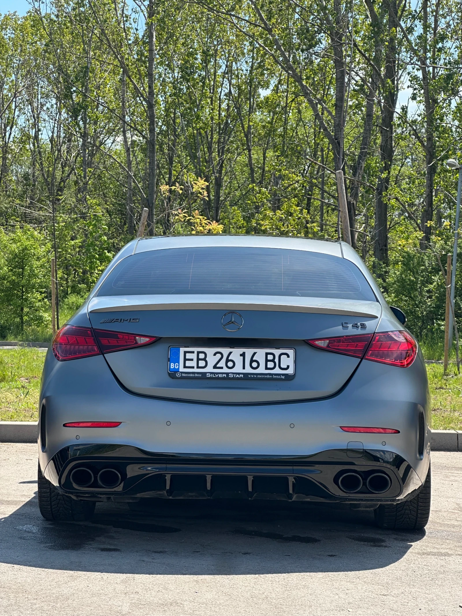 Mercedes-Benz C 43 AMG Magno Grey Night Pack, снимка 5 - Автомобили и джипове - 54496204