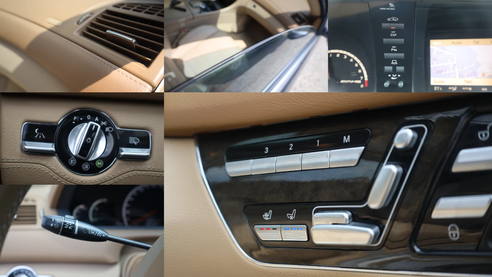 Mercedes-Benz CL 63 AMG AIR Distr HlK SoftClose NightVis KeyGoSitzKlim LPG, снимка 14 - Автомобили и джипове - 55067441