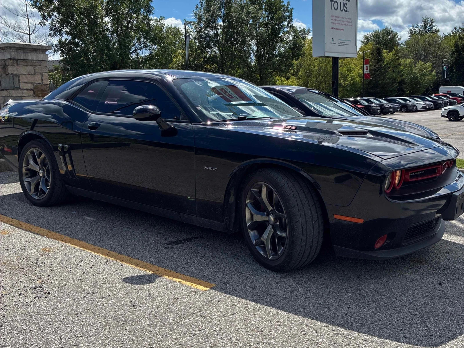 Dodge Challenger * 2dr Cpe R/T * АВТОКРЕДИТ БЕЗ ПЪРВОНАЧАЛНА ВНОСКА, снимка 3 - Автомобили и джипове - 55851377