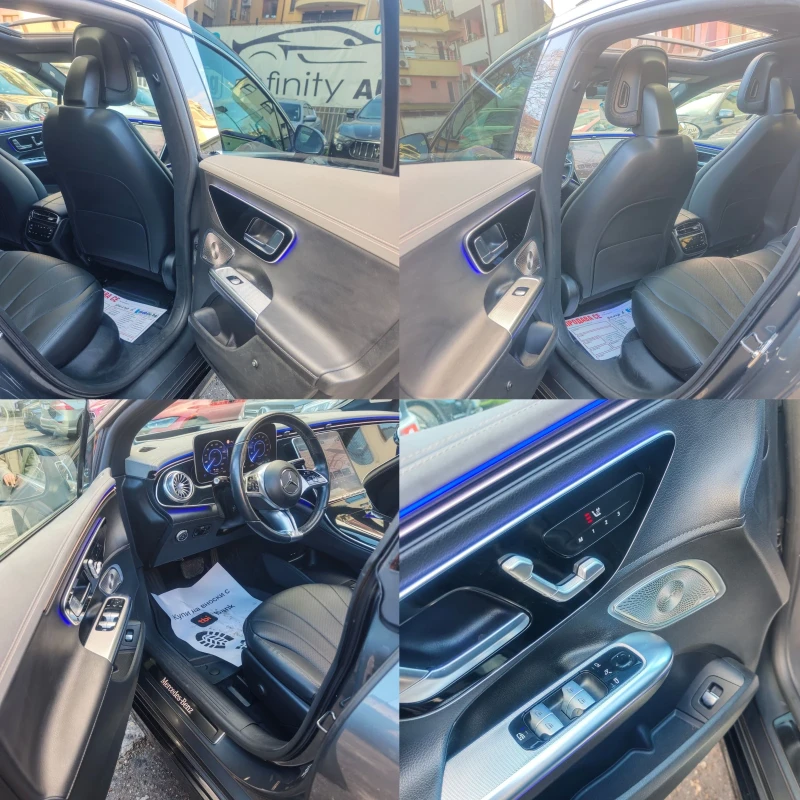 Mercedes-Benz EQE 350+ AMG, ПАНОРАМА, 360-КАМЕРА, ДИСТРОНИК, ФУЛЛ! , снимка 8 - Автомобили и джипове - 53101254