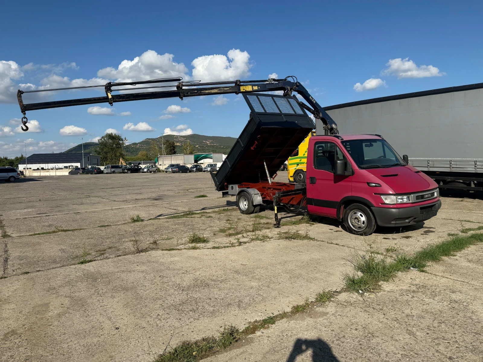 Iveco 35c15 Самосвал с Кран - изображение 3