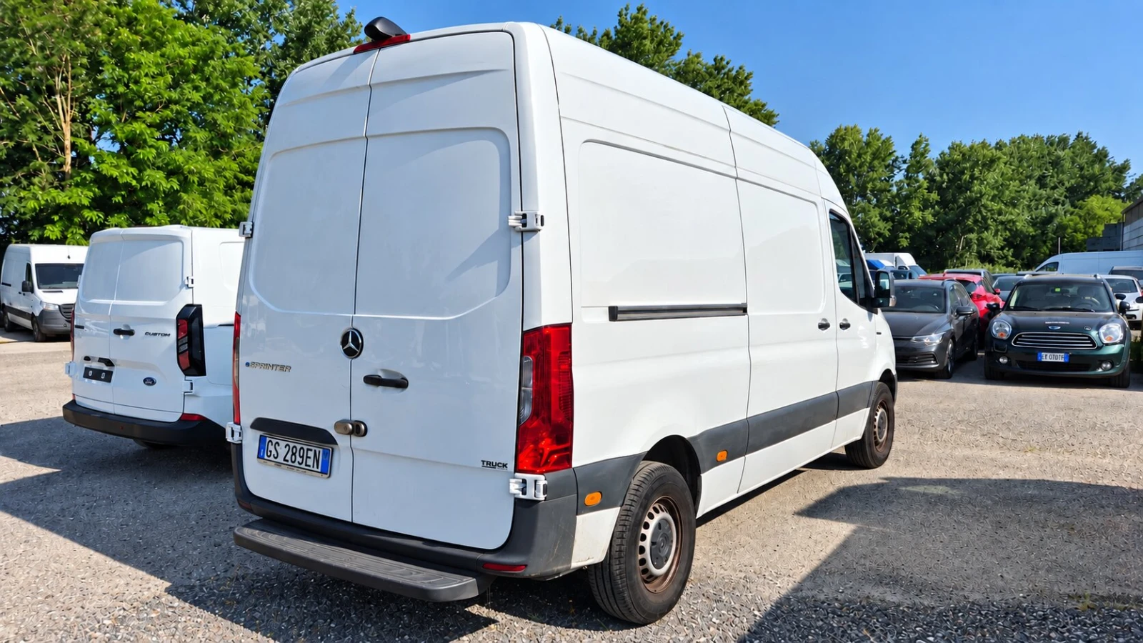 Mercedes-Benz Sprinter 311 eSprinter 55 kWh Камера Климатик Подгрев SlamLock, снимка 4 - Бусове и автобуси - 56160083