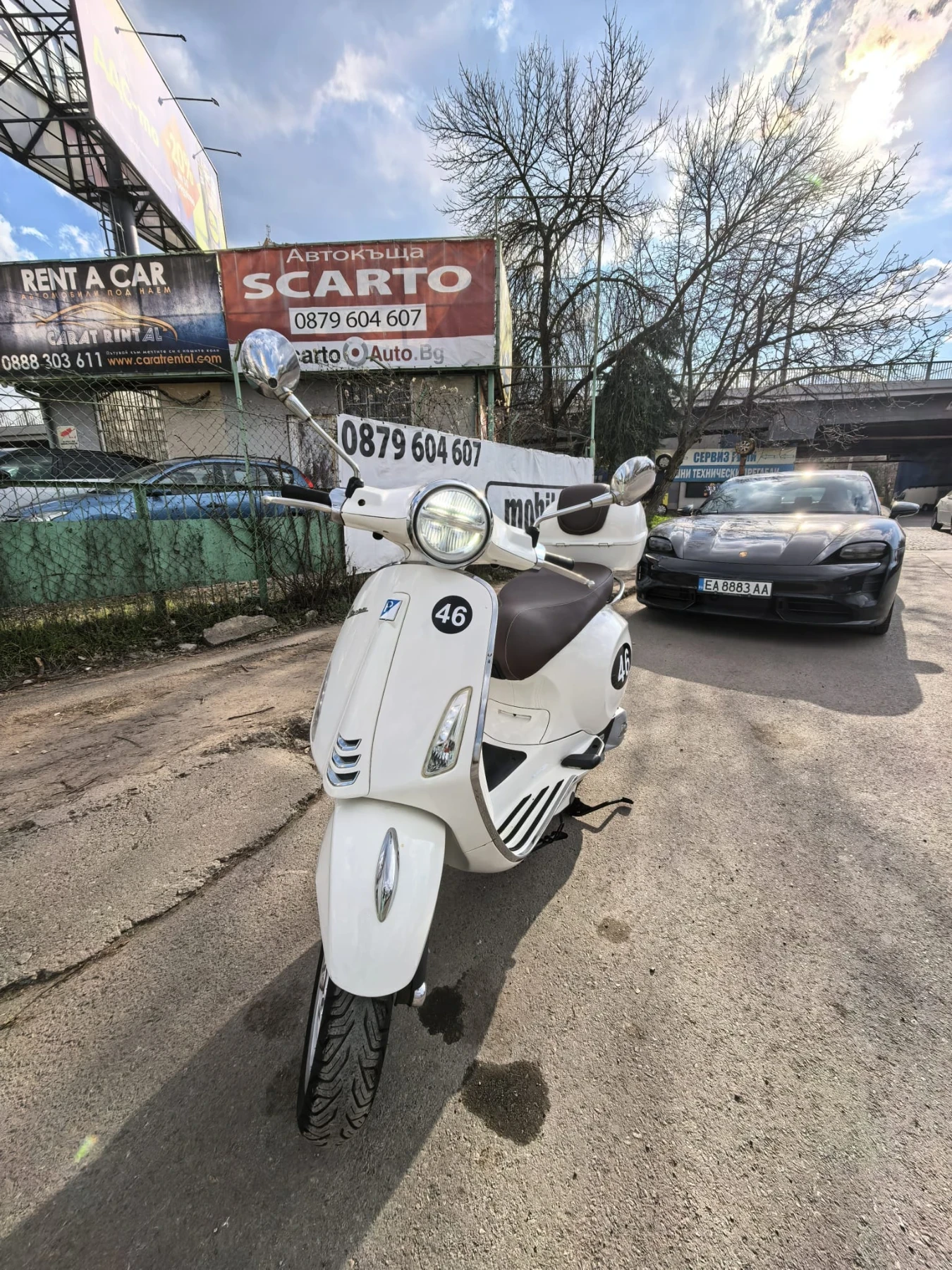 Vespa Primavera 150см3, 15кс, 2019г., 17000км, снимка 7 - Мотоциклети и мототехника - 53989865