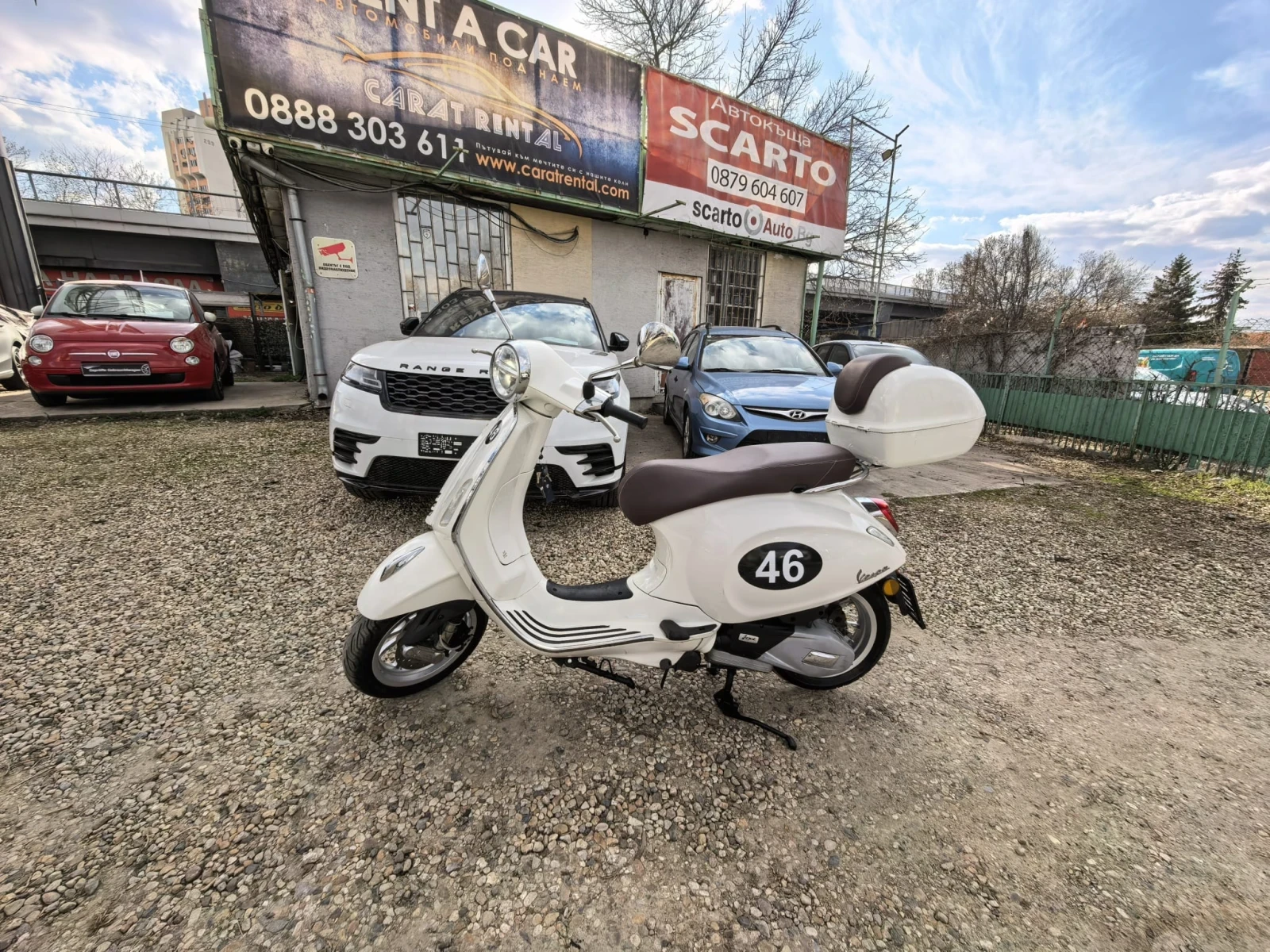 Vespa Primavera 150см3, 15кс, 2019г., 17000км, снимка 2 - Мотоциклети и мототехника - 53989865