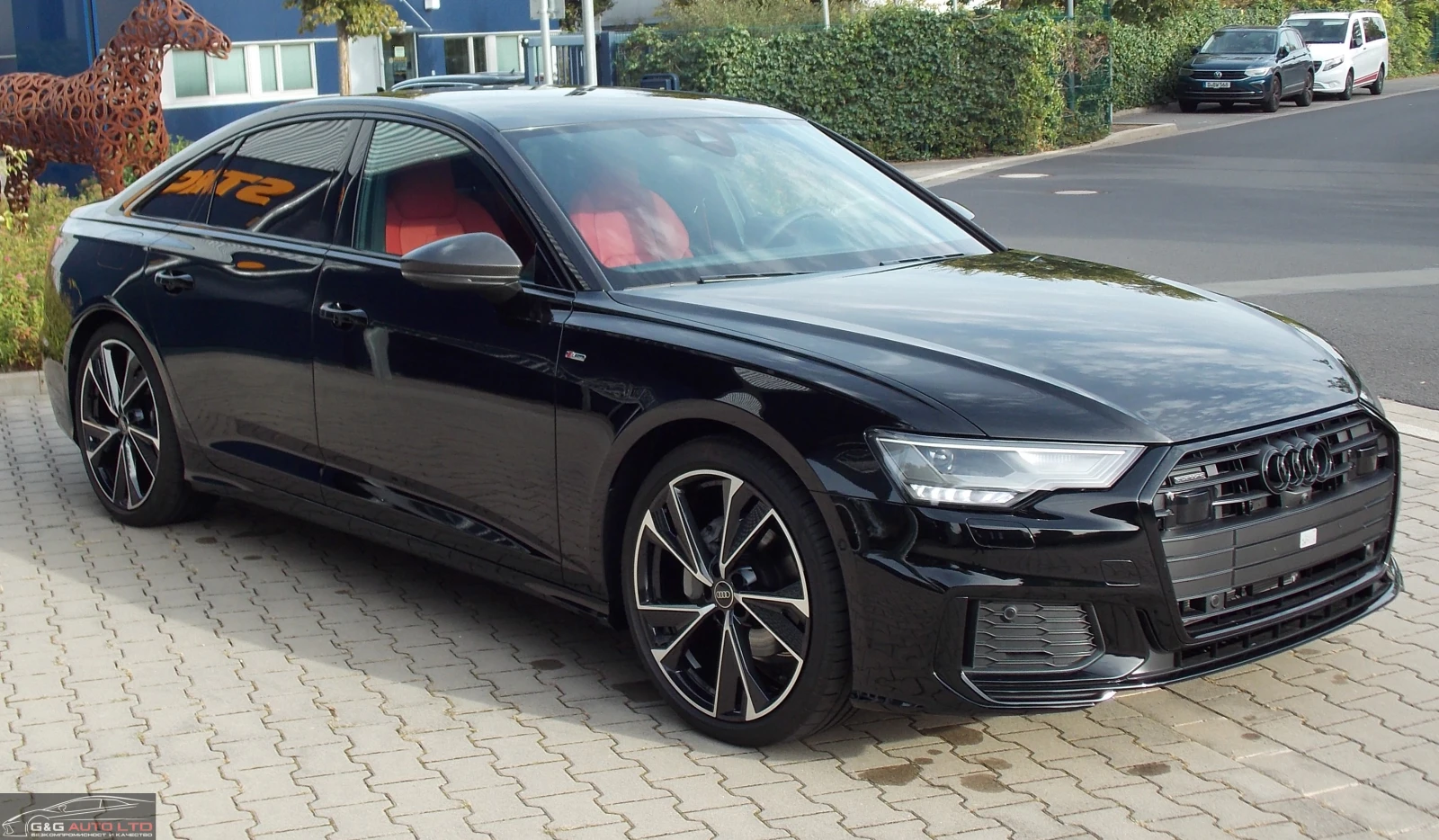 Audi A6 40TDI/204HP/SLINE/360/PANO/QUATTRO/ACC/KLESS/466z, снимка 4 - Автомобили и джипове - 54821973