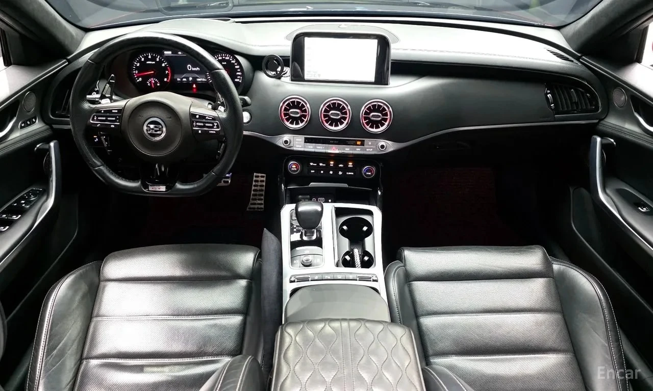 Kia Stinger * 3.3 Turbo 2WD * ЦЕНА ДО БГ, снимка 6 - Автомобили и джипове - 55865130