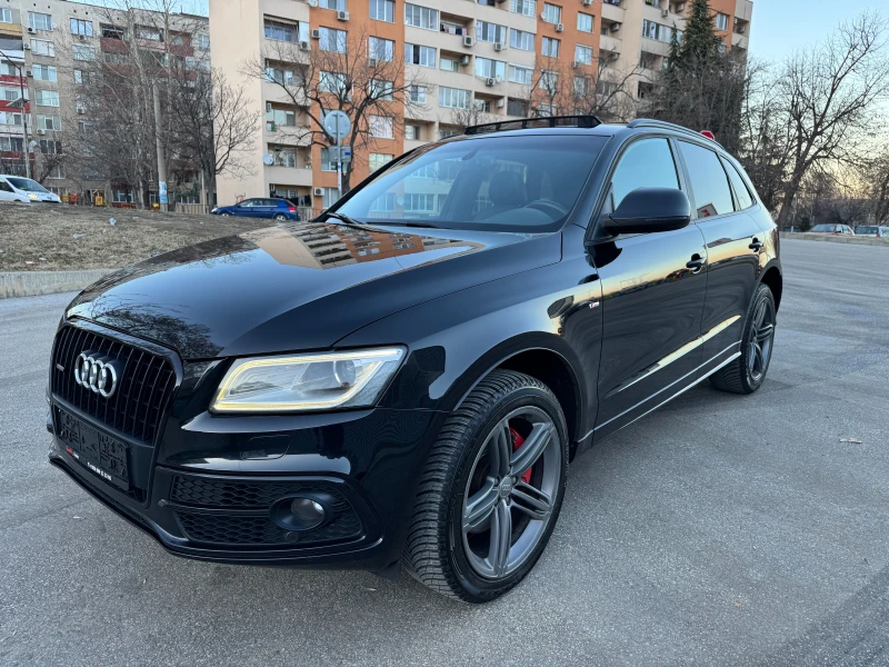 Audi Q5 3.0TDI 3x S-LINE::PANO::B&O::KEYLESS::F1::CAMERA, снимка 1 - Автомобили и джипове - 48731858