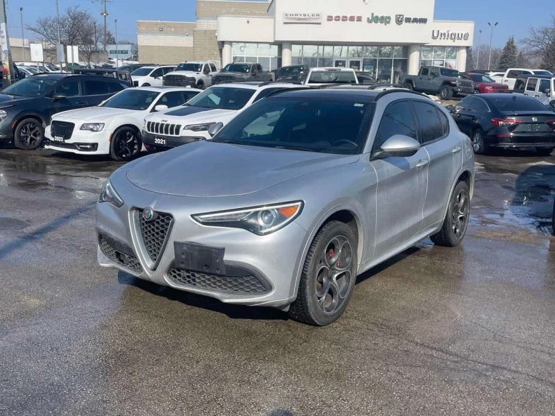 Alfa Romeo Stelvio * Ti Sport * CARFAX * ЦЕНА ДО БГ