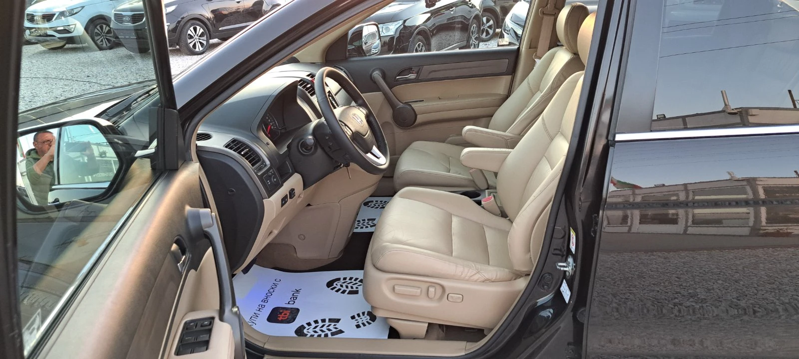 Honda Cr-v 2.0I GPL, Автомат, 4X4, Нави, Камера, Кожа, Панора, снимка 9 - Автомобили и джипове - 53830211
