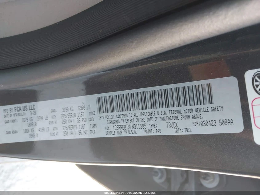 Dodge RAM 1500 5.7l Big Horn/Lone Star, снимка 9 - Автомобили и джипове - 53887406