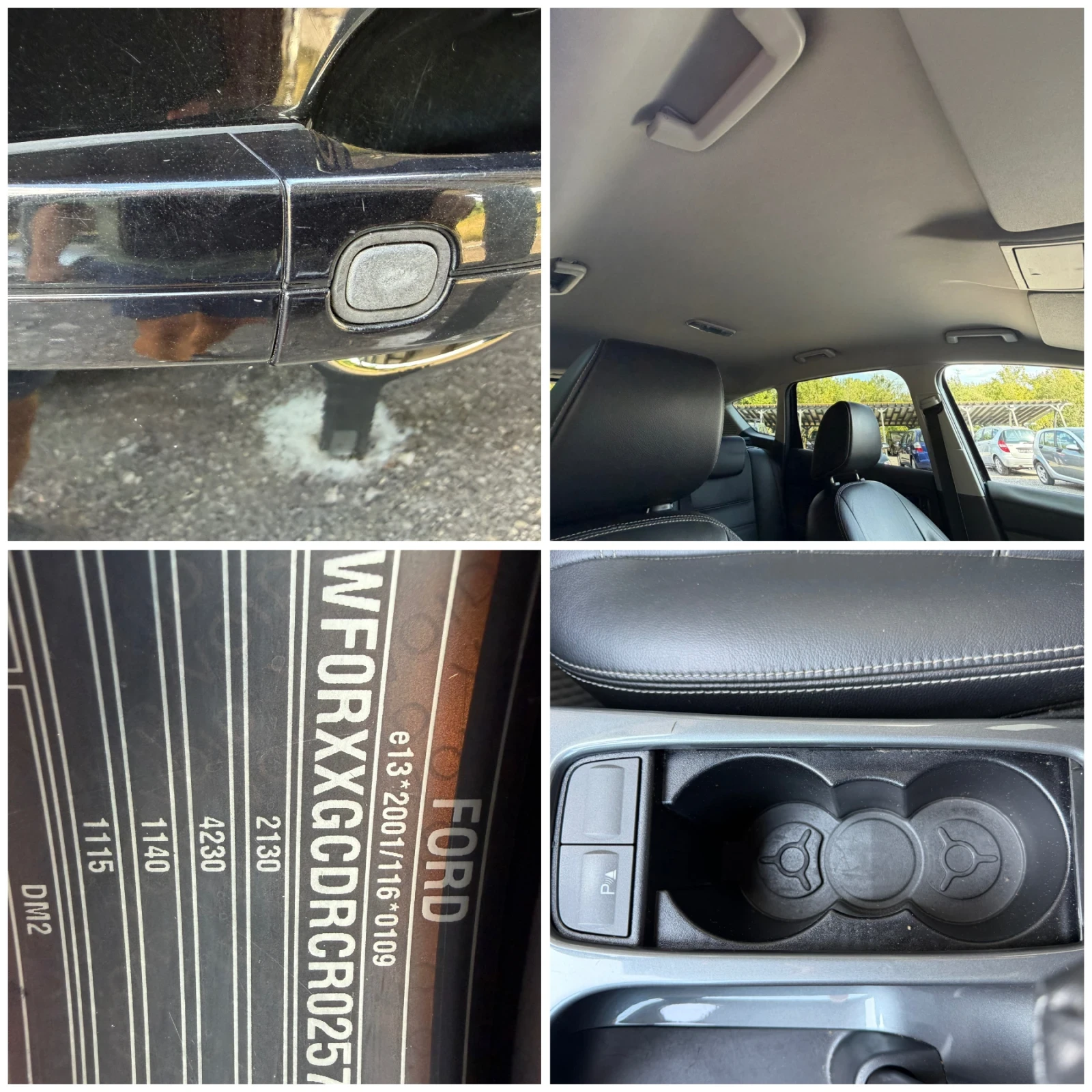 Ford Kuga 2.0TDC* REALNI KM* NAVI* KOJA* 4х4* , снимка 14 - Автомобили и джипове - 55797311