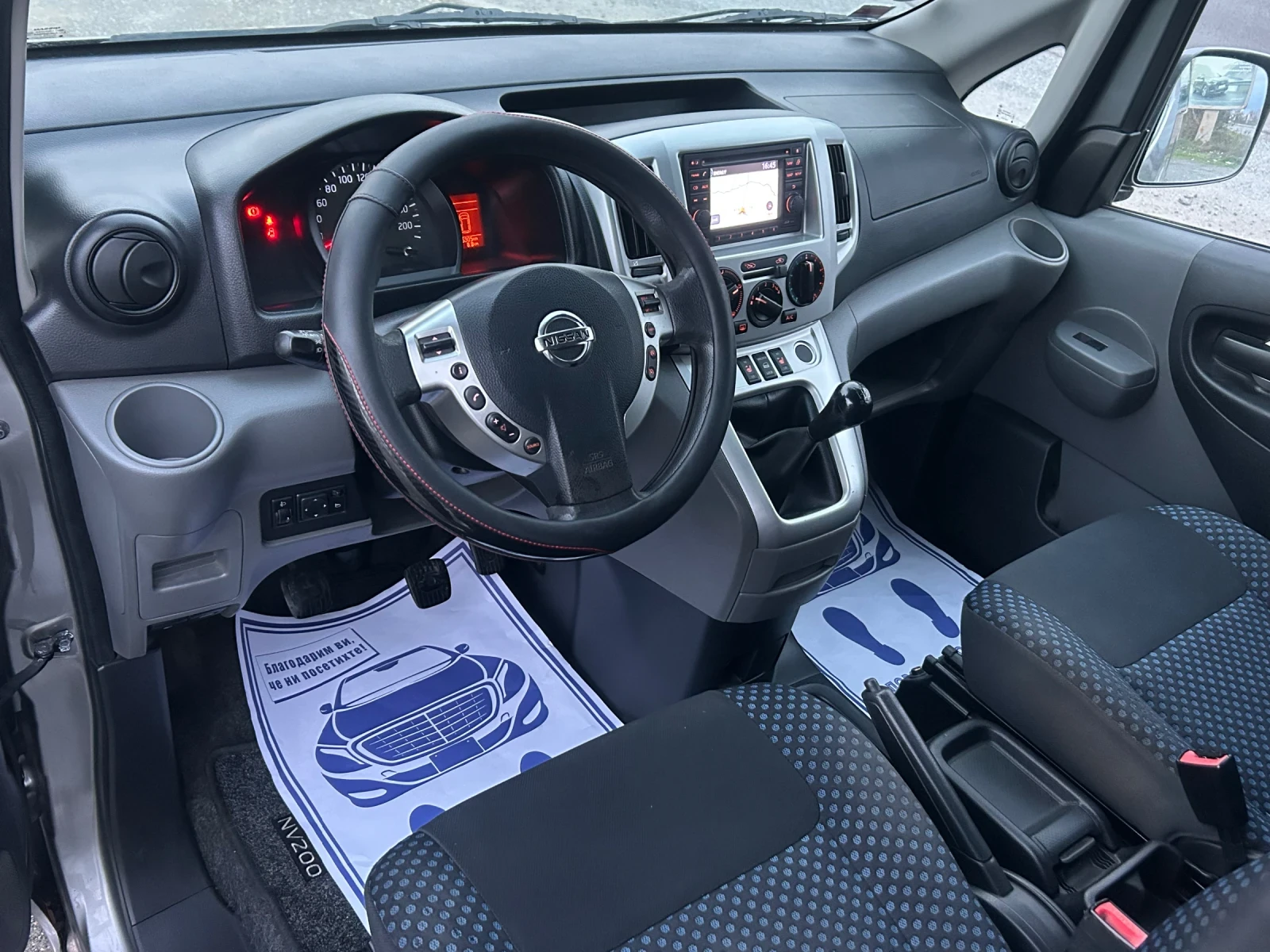 Nissan NV200 EVALIA / 1.6 БЕНЗИН / 7 МЕСТА / ЗАДНА КАМЕРА  - изображение 9