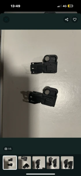 Шокови датчици/Airbag BMW F10 предни врати, снимка 1