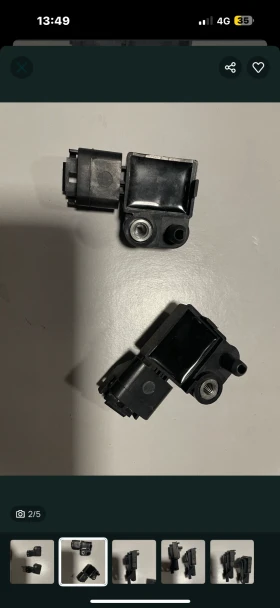 Шокови датчици/Airbag BMW F10 предни врати, снимка 2 - Части - 53109409