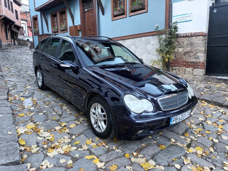 Mercedes-Benz C 180 1.8 газ бензин компресор , снимка 1 - Автомобили и джипове - 48217376