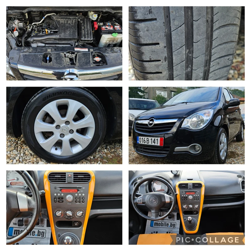 Opel Agila 1, 2i-80* ЕВРО5* 2010г* 4 ВРАТИ* КЛИМАТИК* КАТО НО, снимка 15 - Автомобили и джипове - 52199771
