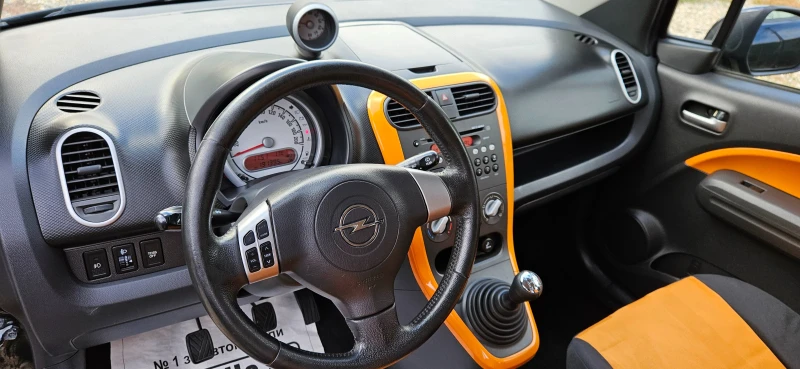 Opel Agila 1, 2i-80* ЕВРО5* 2010г* 4 ВРАТИ* КЛИМАТИК* КАТО НО, снимка 10 - Автомобили и джипове - 52199771