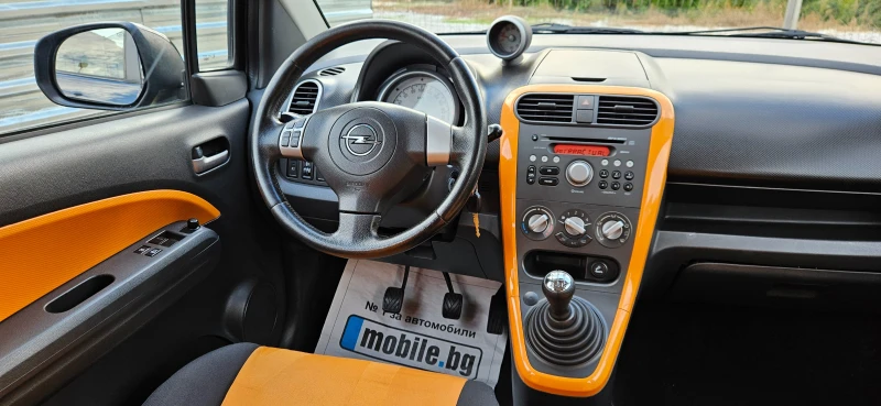 Opel Agila 1, 2i-80* ЕВРО5* 2010г* 4 ВРАТИ* КЛИМАТИК* КАТО НО, снимка 9 - Автомобили и джипове - 52199771