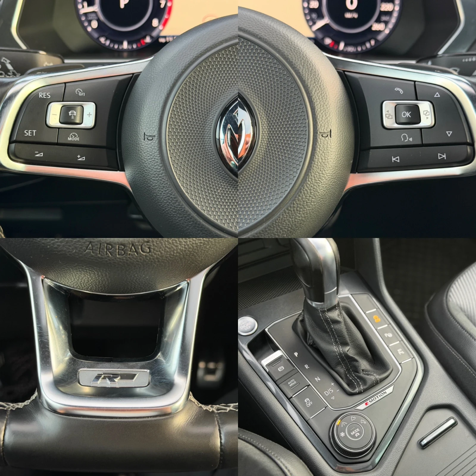 VW Tiguan R-LINE* 4MOTION* LED* 360* PANO* KEYLESS* , снимка 17 - Автомобили и джипове - 54115466