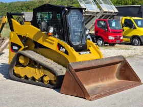 Мини челни товарачи Cat 259 B/4.2т/Клима/Камера/Хидр.бързосмяна/Затворен, снимка 7
