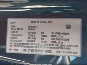 Tesla Model 3 Long Range Dual Motor All-Wheel Drive, снимка 9