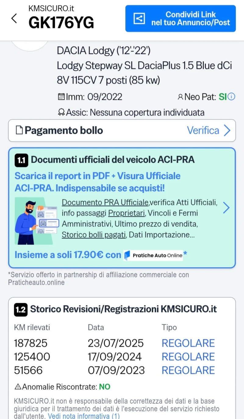 Dacia Lodgy STEPWEY , снимка 12 - Автомобили и джипове - 52679050