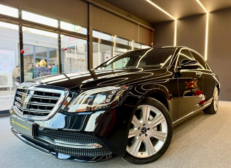 Mercedes-Benz S 350 d* 4Matic* Long* AMG* HeadUp* TV* Лизинг* Pano* Об, снимка 3 - Автомобили и джипове - 52803870