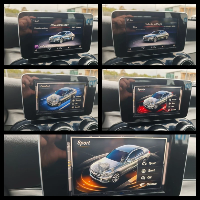 Mercedes-Benz C 220 AMG FULL TOP, снимка 13 - Автомобили и джипове - 53004107