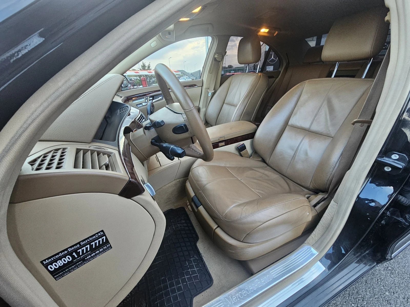 Mercedes-Benz S 450 4MATIC V8 ГАЗ Сервизна книжка масаж - изображение 8