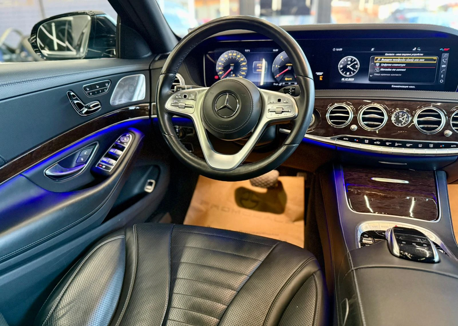 Mercedes-Benz S 350 d* 4Matic* Long* AMG* HeadUp* TV* Лизинг* Pano* Об - изображение 9