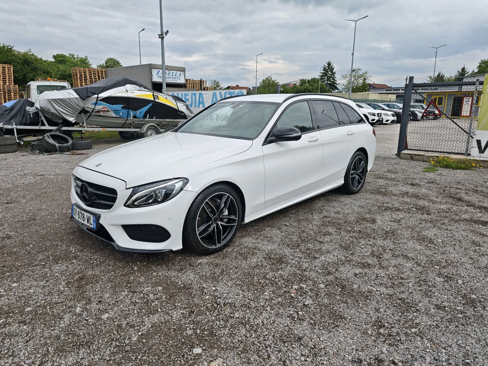Mercedes-Benz C 220 9g AMG FULL TOP, снимка 2 - Автомобили и джипове - 53004107