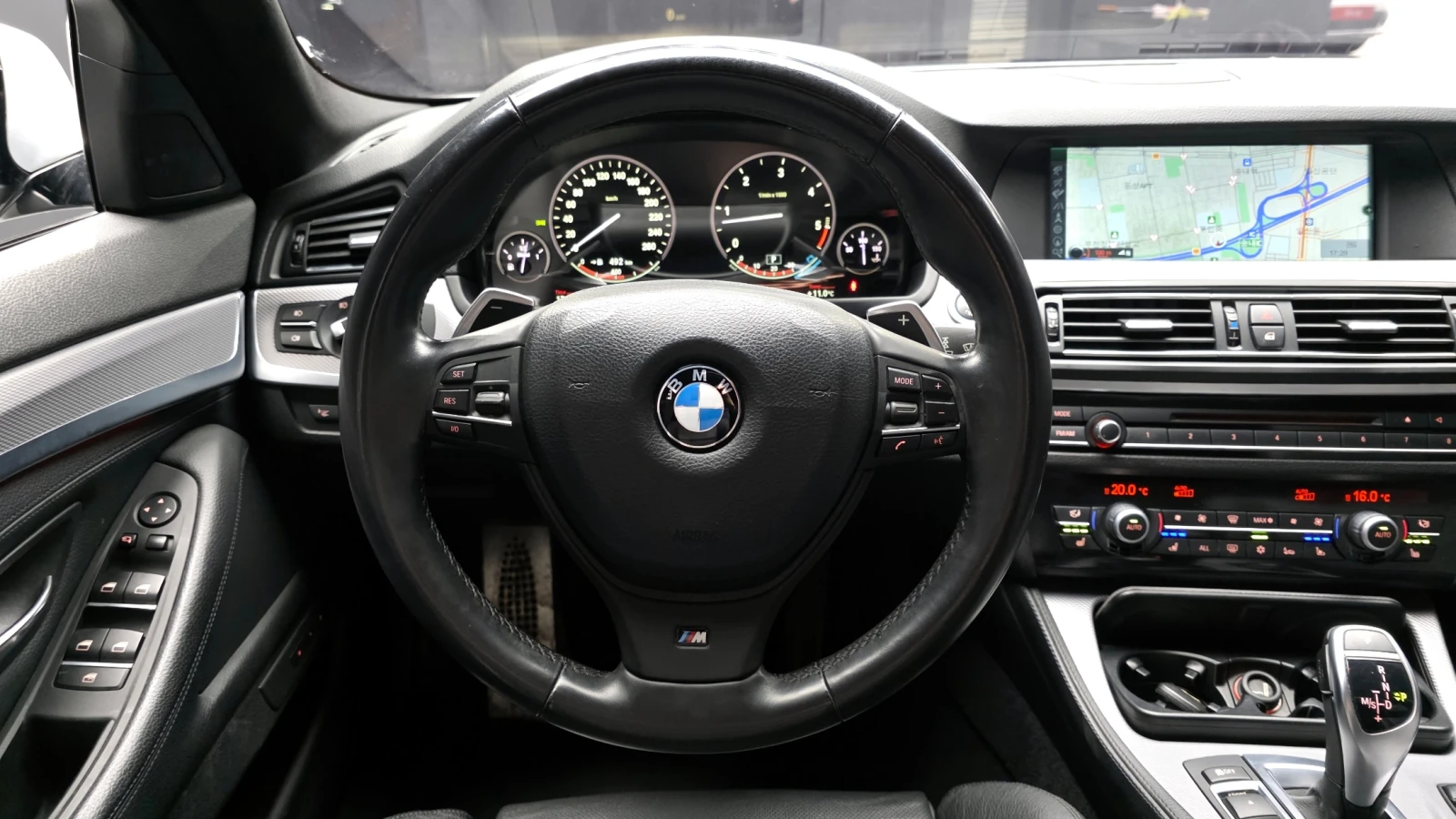 BMW 535 M-PACK* BBS* ОБДУХ* 360* HEAD-UP* КРАЙНА ЦЕНА, снимка 6 - Автомобили и джипове - 55010559