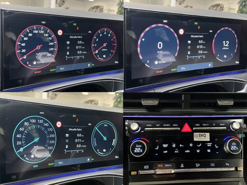 Hyundai Santa fe НОВ!1.6PHEV/253HP/CALLIGRAPHY/4X4/HUD/360/813v, снимка 14 - Автомобили и джипове - 52366409