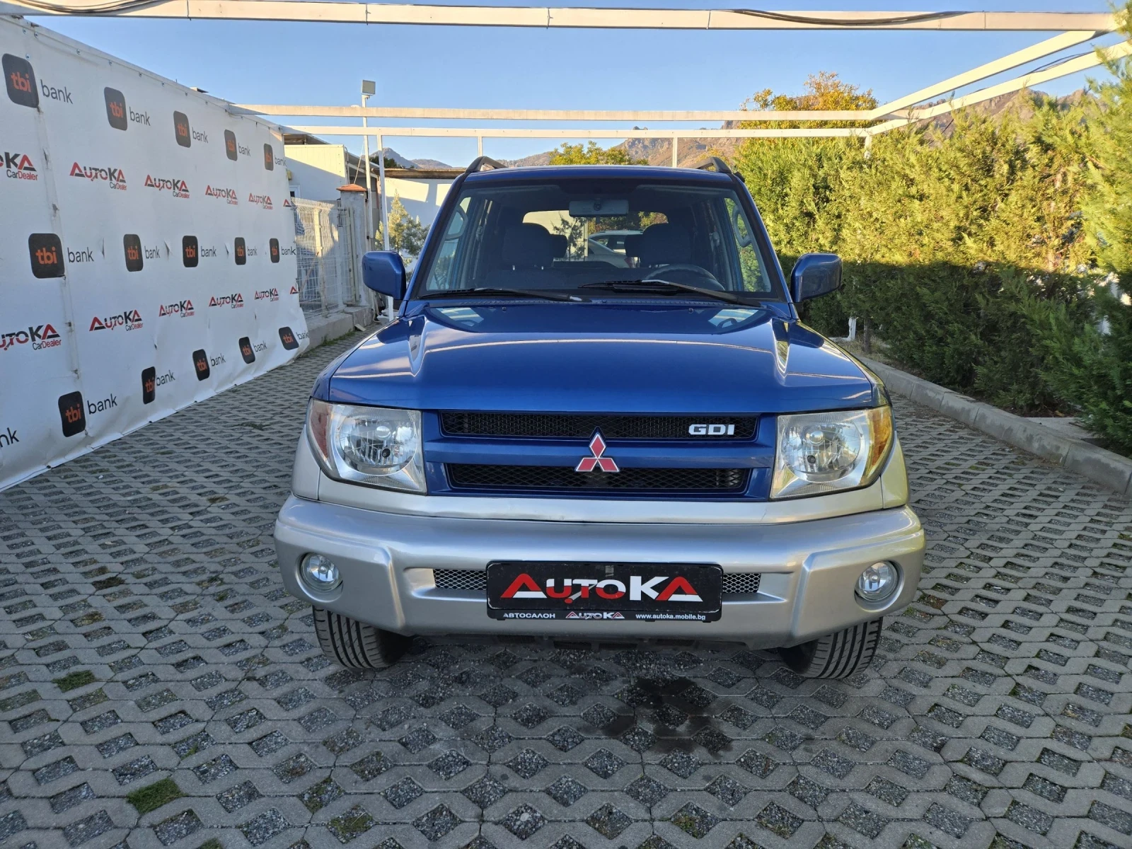 Mitsubishi Pajero pinin 1.8i-114кс= 4Х4= ГАЗ= КЛИМАТИК= БЕЗ РЪЖДА!!!