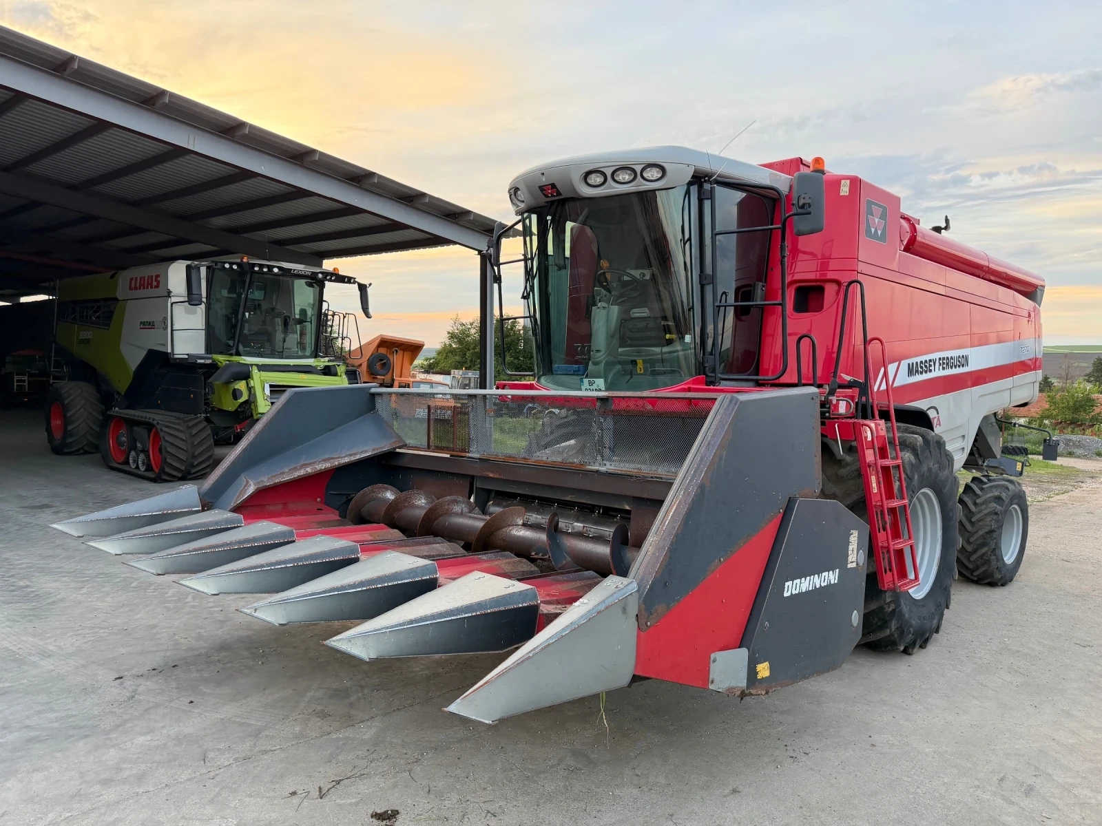 Комбайн Massey Ferguson Beta 7270, снимка 9 - Селскостопанска техника - 54697141