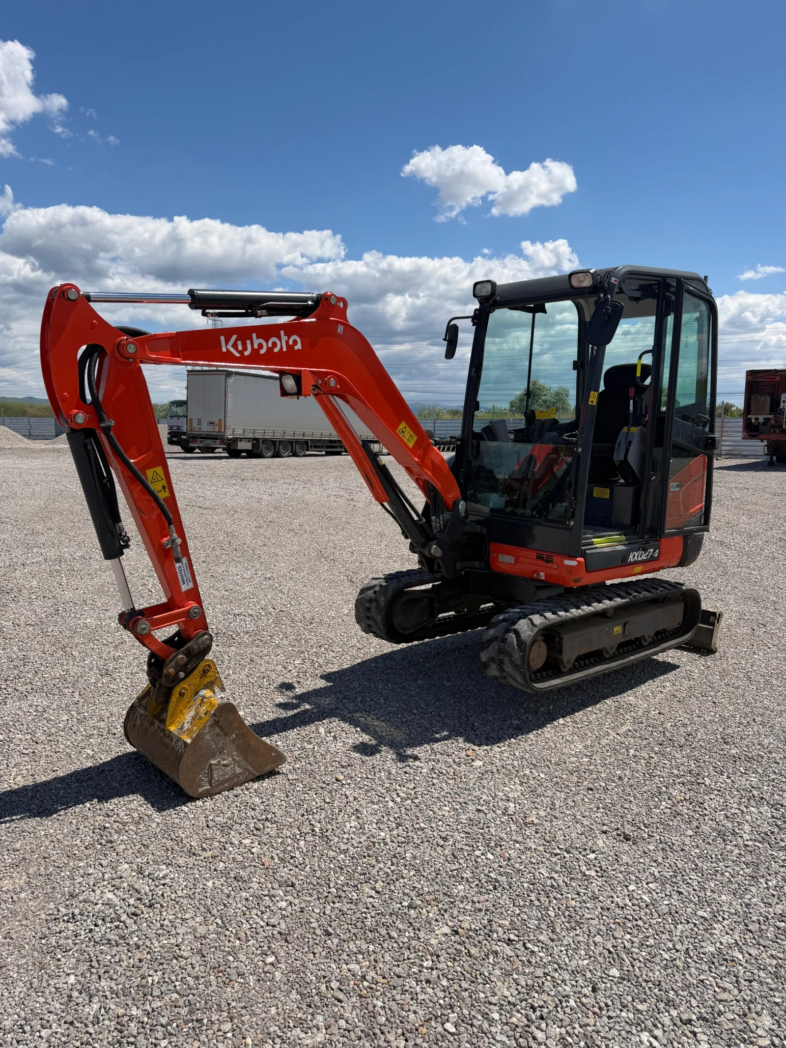 Багер Kubota KX027-4, снимка 4 - Индустриална техника - 55239188
