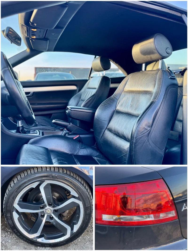 Audi A4 AUDI A4* 2. 0TDI* S-line* КАБРИО* КОЖА* FULL LED* , снимка 16 - Автомобили и джипове - 48975675