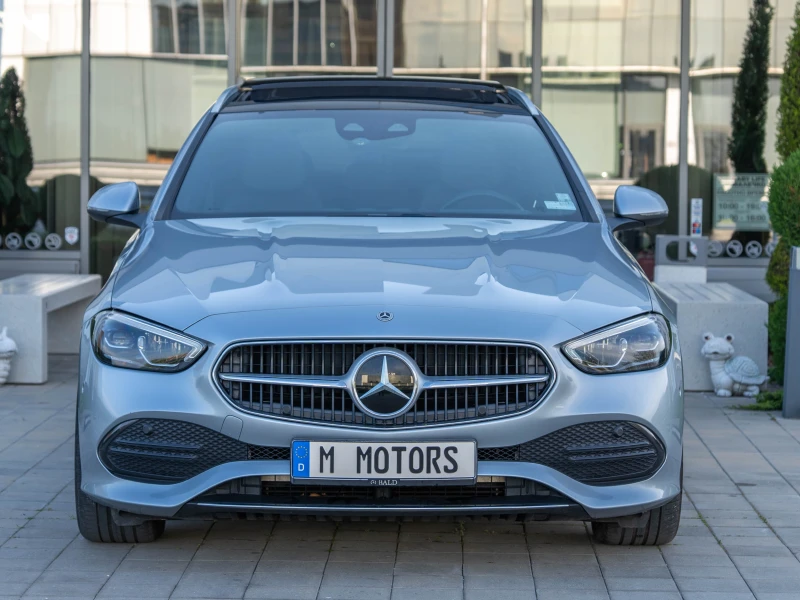 Mercedes-Benz C 220 63 хил.реални км., mild hybrid, панорама, distroni, снимка 2 - Автомобили и джипове - 49350466