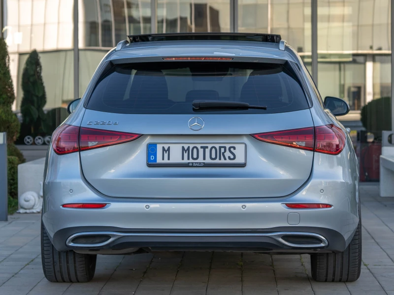 Mercedes-Benz C 220 63 хил.реални км., mild hybrid, панорама, distroni, снимка 6 - Автомобили и джипове - 49350466