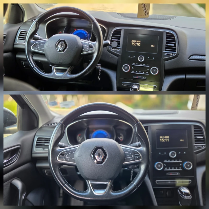 Renault Megane Grandtour 1.5 dCi Digital Night Paket, снимка 11 - Автомобили и джипове - 52838296