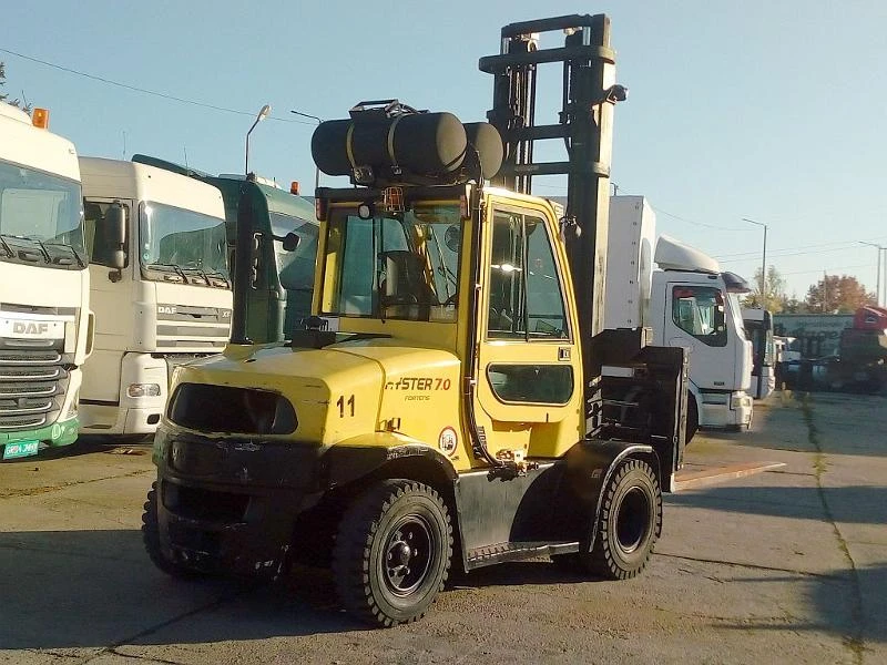 Мотокар Hyster H7.0FT, Газокар-LPG, снимка 6 - Индустриална техника - 34596397